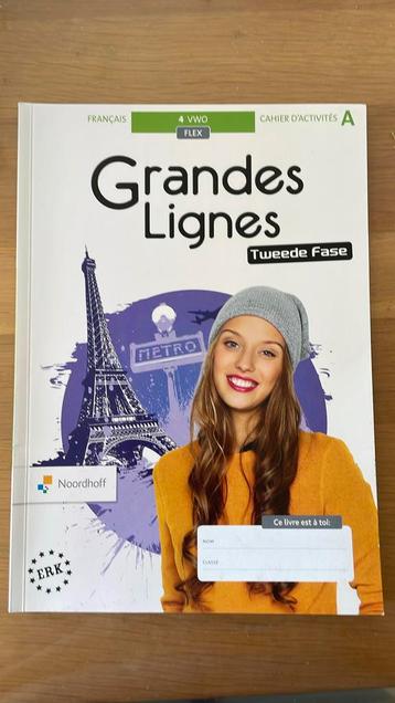 Grandes Lignes - Frans 4 VWO - 5e Editie - Cahier D’activité beschikbaar voor biedingen