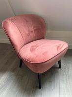Woood Sara fauteuil en poef, Huis en Inrichting, Fauteuils, Ophalen, 75 tot 100 cm, 50 tot 75 cm