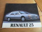 Instructieboek Renault 25, R 25 V6 inj., R 25 V6 Turbo 1991, Auto diversen, Handleidingen en Instructieboekjes, Ophalen of Verzenden