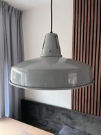 Grijze hanglamp incl. lichtbron, Huis en Inrichting, Ophalen, Landelijk, industrieel, Zo goed als nieuw, Metaal