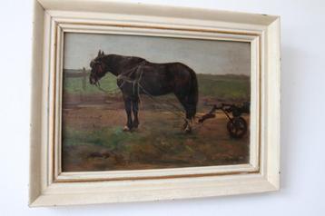 Gerard Altman (1877 - 1940) paard schilderij kunst