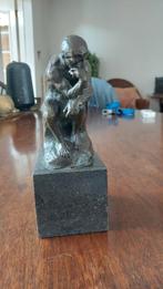 Bronzen figuur  de Denker.zie ook gieterijstempel, Antiek en Kunst, Ophalen