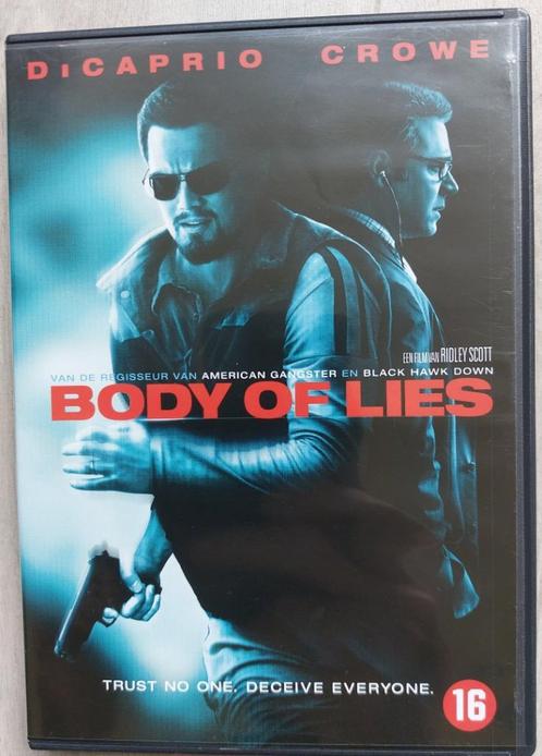DVD Body of Lies (2008) Leonardo DiCaprio, Russell Crowe, Cd's en Dvd's, Dvd's | Actie, Zo goed als nieuw, Actiethriller, Vanaf 16 jaar