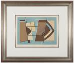 Alberto Magnelli - litho/zeefdruk jaren 60, Ophalen of Verzenden