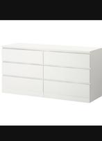 Ikea malm ladekast met 6 laden, Ophalen, Kunststof, 5 laden of meer, 150 tot 200 cm