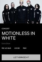 Motionless In White Melkweg 12 Augustus Ticket, Tickets en Kaartjes, Concerten | Rock en Metal, Augustus, Hard Rock of Metal, Eén persoon