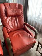 Sta op stoel van het merk prominent leer relax fauteuil, Ophalen, Gebruikt, Minder dan 75 cm, Leer