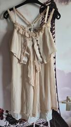 Zomerjurk Gustav mt 42, Ophalen of Verzenden, Zo goed als nieuw, Maat 42/44 (L), Beige