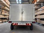 Aluminium dubbelas aanhanger – 4m laadruimte – max. 750 kg, Ophalen, Zo goed als nieuw