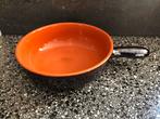 Kaasfondue pan 1 ltr 2-4 pers bruin zgan, Huis en Inrichting, Keuken | Potten en Pannen, Ophalen, Zo goed als nieuw, Overige materialen
