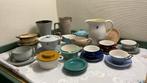 Huizen plateel, servies delen, melkkan, vaas,, Ophalen of Verzenden
