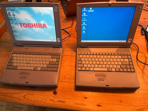 Toshiba Satellite 320CDT en Satellite Pro 480CDT Pentium 1, Computers en Software, Vintage Computers, Ophalen of Verzenden