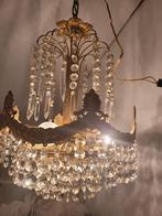 barokke kroonluchter kristallen pegels foto 1 t/m 3, Heikant 21 Kaatsheuvel, Belle Vieille Brocante, Ophalen of Verzenden, Zo goed als nieuw