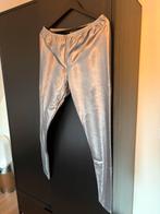Zhenzi broek zilverkleur maat 46, Kleding | Dames, Grote Maten, Verzenden, Zo goed als nieuw, Broek of Spijkerbroek