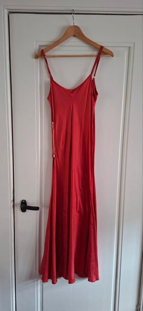 Humanoid jurk maat S/M, Kleding | Dames, Jurken, Gedragen, Groen, Onder de knie, Ophalen of Verzenden