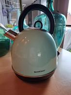 Silvercrest Retro Electric Waterkoker - Mintgroen., 1 tot 2 liter, Ophalen, Gebruikt, Rvs