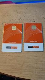 canal digitaal smartcards 2 stuks., Audio, Tv en Foto, Decoders en Harddiskrecorders, Ophalen of Verzenden, Zo goed als nieuw