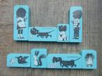 Jip en Janneke blokken set blauw bouwblokken 8 stuks hout, Kinderen en Baby's, Speelgoed | Houten speelgoed, Ophalen of Verzenden