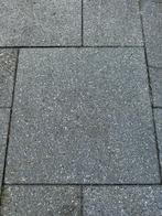 Grijze beton terrastegels ca 53m2 grijs., Beton, Gebruikt, Ophalen, Terrastegels