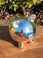 Zilverkleurige Spaarpot Varken, Ophalen, Zo goed als nieuw