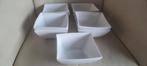 Maxwell Williams White Basics Schalen - 9 stuks - Nieuw, Porselein of Keramiek, Schaal, Vierkant, Nieuw
