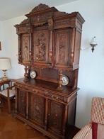 Franse jachtkast, antiek, Huis en Inrichting, Kasten | Buffetkasten, Ophalen, Gebruikt, 100 tot 150 cm, 200 cm of meer