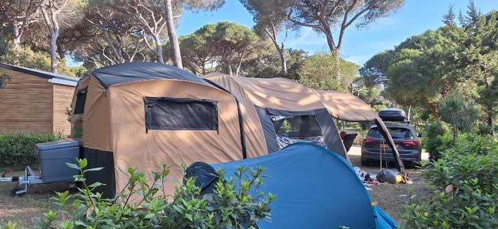 Vouwwagen Cabanon - Europacamper Sunrider XL (2024), Caravans en Kamperen, Tenten, tot en met 5, Nieuw, Ophalen