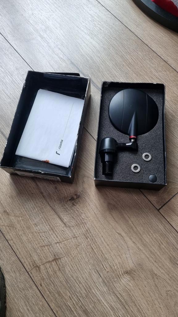 Rizoma cnc spiegel barend stuurend stuurprop, Motoren, Accessoires | Overige, Zo goed als nieuw, Ophalen of Verzenden