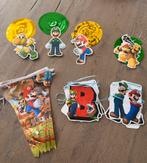 Super Mario versiering, Hobby en Vrije tijd, Feestartikelen, Ophalen, Zo goed als nieuw, Versiering, Verjaardag
