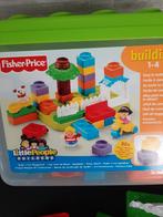 Fischer-price little people speelset in bak met bouwplaat, Ophalen of Verzenden, Zo goed als nieuw, Speelset