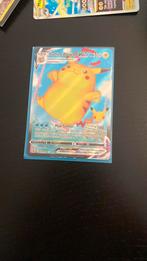 Surfing pikachu Vmax, Ophalen of Verzenden, Zo goed als nieuw, Losse kaart, Foil