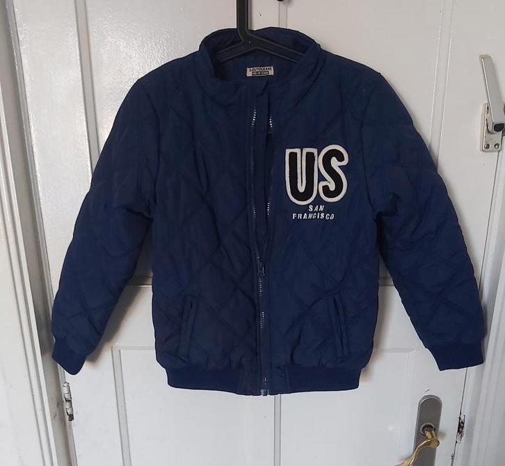 Mooie jas Dj Dutch jeans donkerblauw maat 140, Kinderen en Baby's, Kinderkleding | Maat 140, Jongen, Ophalen of Verzenden