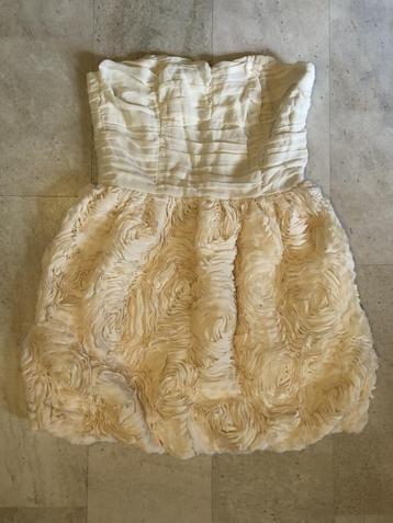 V) KK8 GARDEN COLLECTION H&M maat 36 roomwit/creme  in het l beschikbaar voor biedingen