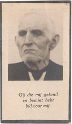 Joannes van Loon 1862 Wouw + 1943 Wouw, 80 jaar oud, Verzamelen, Bidprentjes en Rouwkaarten, Verzenden