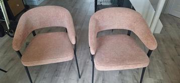 2 LIV Eetkamerstoelen Leen Bakker  beschikbaar voor biedingen