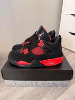 Jordan 4 red thunder, Zwart, Nike, Nieuw, Ophalen of Verzenden