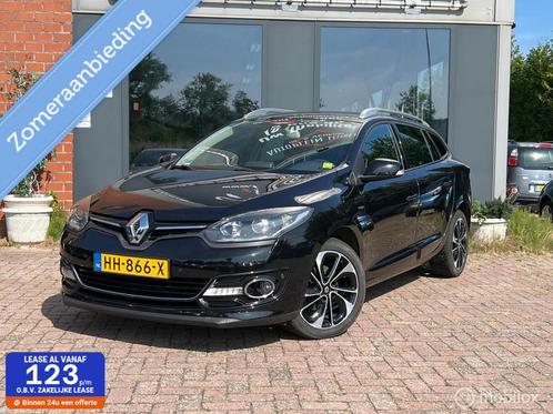 Renault Megane Estate 1.2 TCe Bose Navi Automaat half leer n, Auto's, Renault, Bedrijf, Te koop, Mégane, ABS, Airbags, Airconditioning