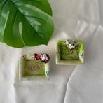 Paolo Chiari theetipjes – Koe & Lieveheersbeestjes., Huis en Inrichting, Keuken | Servies, Gebruikt, Overige typen, Ophalen of Verzenden