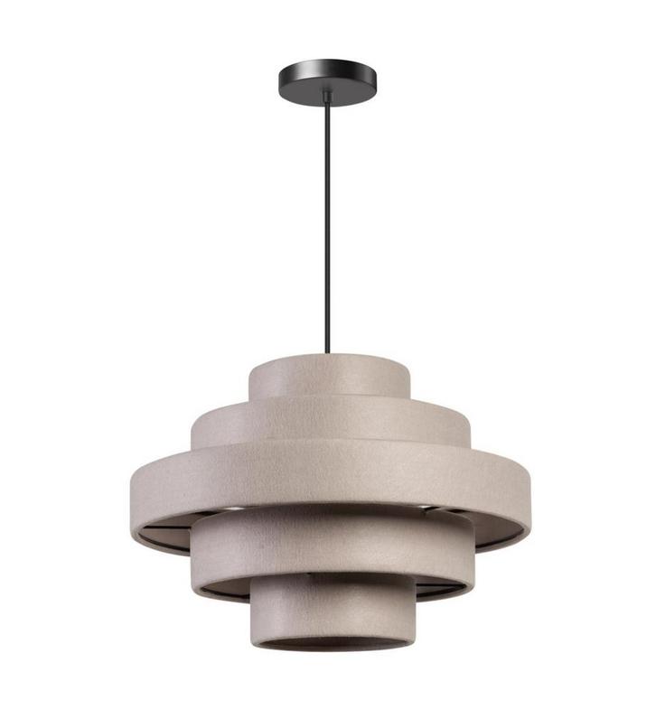 Hanglamp jones creme/zand, Huis en Inrichting, Lampen | Hanglampen, Zo goed als nieuw, Minder dan 50 cm, Ophalen