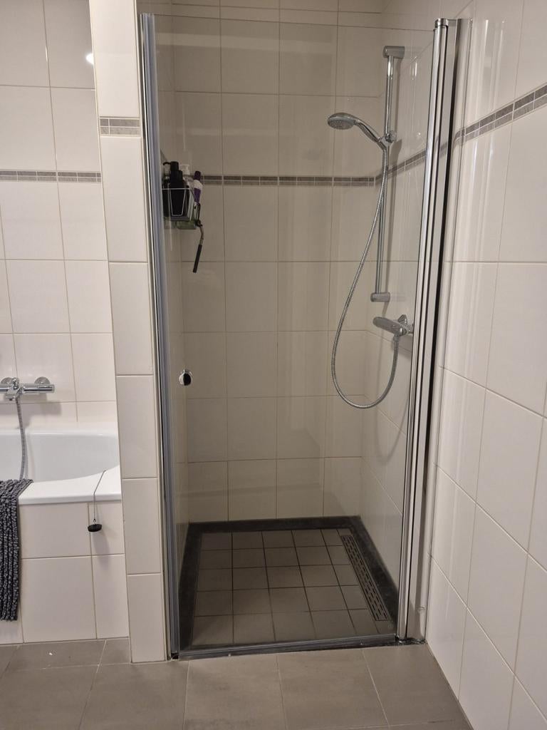 Douchewand links en rechts draaien, Ophalen