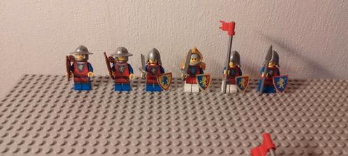 Eenheid van 6 lego lion knights/Crusaders/lionheart ridders, Kinderen en Baby's, Speelgoed | Duplo en Lego, Nieuw, Lego, Losse stenen