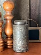 Vintage Theeblik van De Gruyter, Antiek en Kunst, Curiosa en Brocante, Ophalen of Verzenden