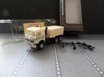 855 herpa mercedes sk 3-as zwaar transport 1:87 truck trein, Ophalen of Verzenden, Zo goed als nieuw, Bus of Vrachtwagen, Herpa