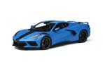 Chevrolet Corvette C8 Stingray Rapid Blue GT Spirit GT286, Hobby en Vrije tijd, Modelauto's | 1:18, Overige merken, Auto, Verzenden
