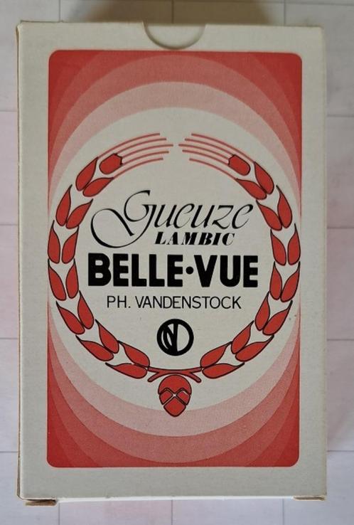 Belle-Vue Gueuze Lambic Speelkaarten, Verzamelen, Biermerken, Nieuw, Overige typen, Ophalen of Verzenden