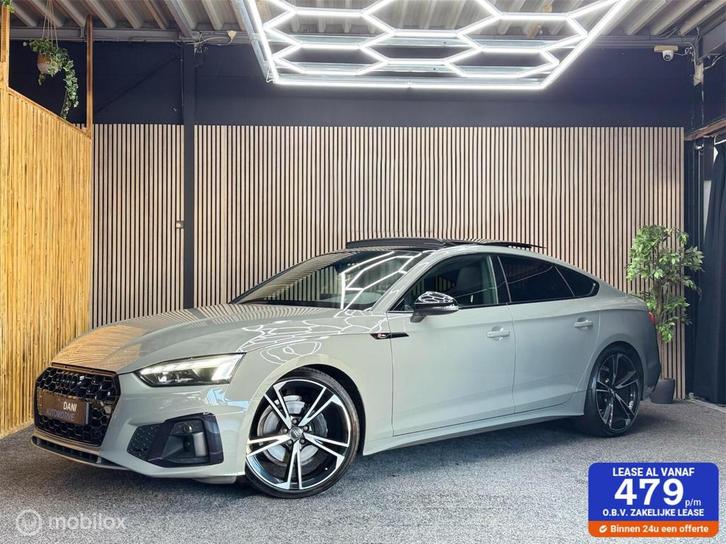 Audi A5 Sportback 40 TFSI S Line Competition|pano|Led|Sfeer, Auto's, Audi, Bedrijf, Te koop, A5, ABS, Achteruitrijcamera, Airbags