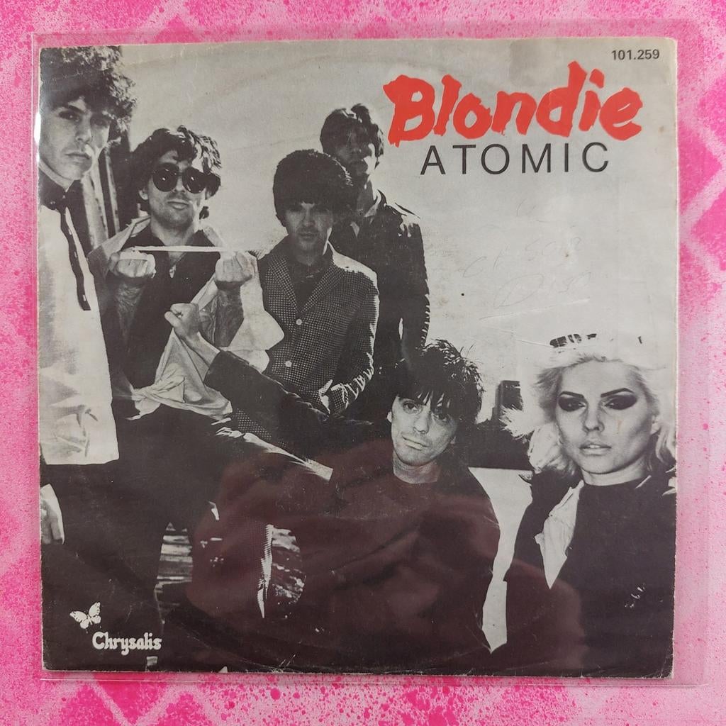 Blondie Atomic. Single.                               Star45, Cd's en Dvd's, Vinyl Singles, Gebruikt, 7 inch, Single, Ophalen of Verzenden