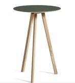 Hay CPH20 Bartafel Groen vierkant 70 cm, Huis en Inrichting, Tafels | Salontafels, 50 tot 100 cm, Minder dan 50 cm, Eikenhout