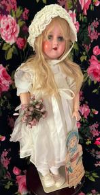 Prachtige antieke unica pop 70 cm groot, Antiek en Kunst, Antiek | Speelgoed, Ophalen of Verzenden