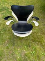 Arne Jacobsen Fritz Hansen vlinder stoelen, Huis en Inrichting, Stoelen, Ophalen, Gebruikt, Zwart, Eén